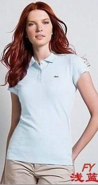 tee shirt lacoste femme rose