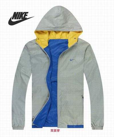 veste nike rose et noir